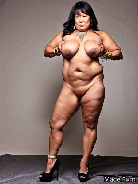 Fat huge boobs japanese muscular photo studio 70 bodybuilder AI porn - made.porn - Japan on pornintellect.com