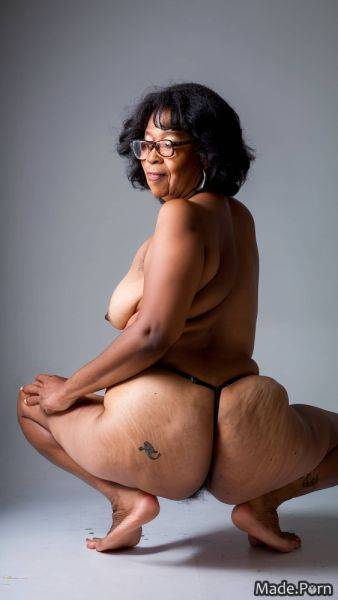 Thong nude african american thick thighs hairy squatting nun AI porn - made.porn - Usa on pornintellect.com