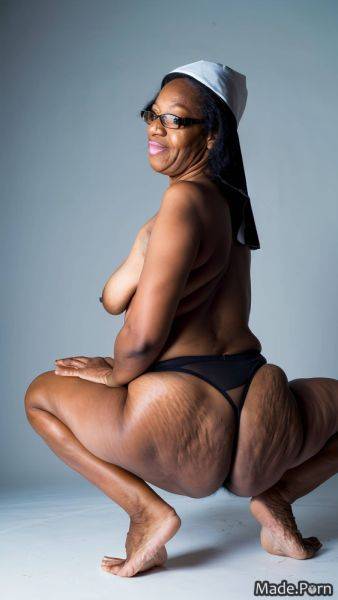 70 glasses big ass looking back african american spreading ass thong AI porn - made.porn - Usa on pornintellect.com