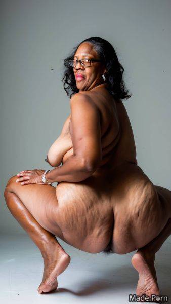 Spreading ass tall squatting big ass barefoot looking back photo studio AI porn - made.porn on pornintellect.com