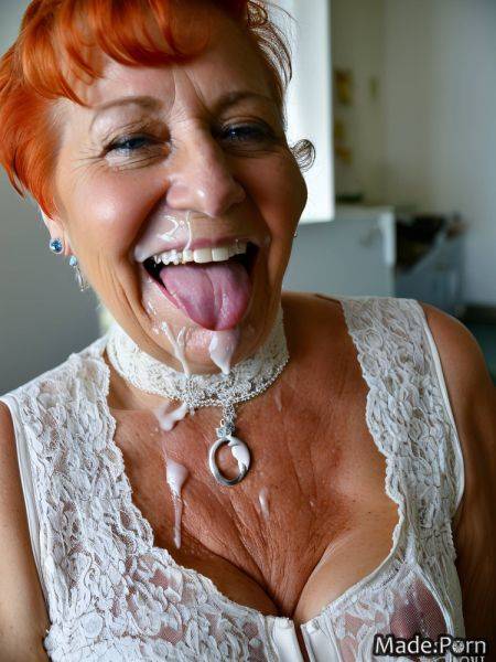 Nipples short hair sweat wet huge boobs fully clothed blouse AI porn - made.porn on pornintellect.com