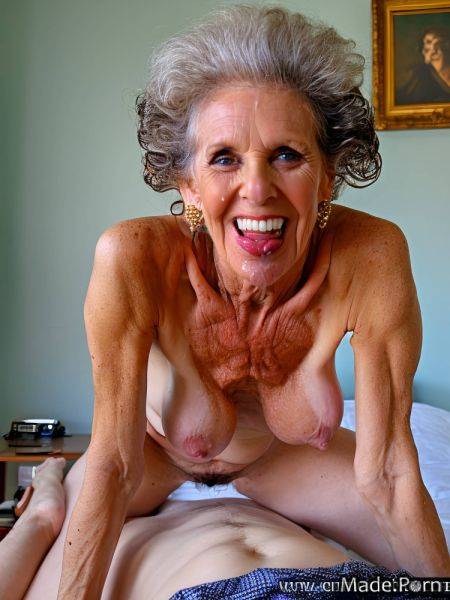Cum on tits 80 shaved blowjob white hair skinny evening AI porn - made.porn on pornintellect.com