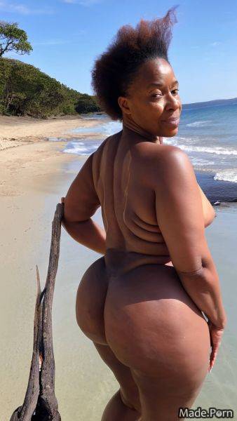 Thick thighs barefoot bottomless big hips looking back tall hairy AI porn - made.porn on pornintellect.com