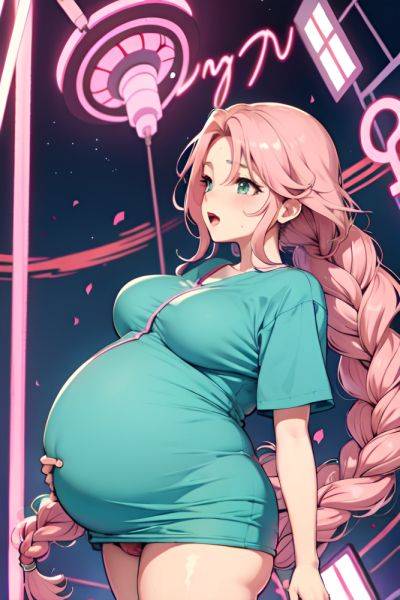 Anime Pregnant Small Tits 70s Age Orgasm Face Pink Hair Braided Hair Style Light Skin Skin Detail (beta) Hospital Side View Spreading Legs Nude 3667801999912501824 - AI Hentai - aihentai.co on pornintellect.com