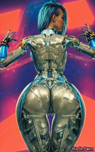 Blue huge boobs crystal sapphire night sci-fi cyborg AI porn - made.porn on pornintellect.com