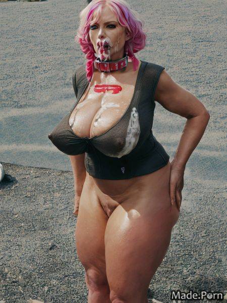 Thick shaved multicolored hair muscular saggy tits skinny slutty AI porn - made.porn on pornintellect.com