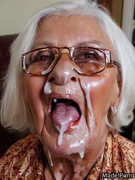 Cumshot bukkake woman glasses viking amateur 90 AI porn - made.porn on pornintellect.com