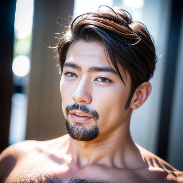 , japanese,(2men:2), manly man,thirties,(RAW photo, best quality, masterpiece:1.1), (realistic, photo-realistic:1.2), ultra-detailed, ultra high res, physically-based rendering,(adult:1.5) - pornmake.ai - Japan on pornintellect.com