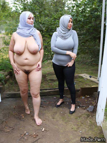 Hijab saggy tits nipples bbw big tits huge boobs public AI porn - made.porn on pornintellect.com
