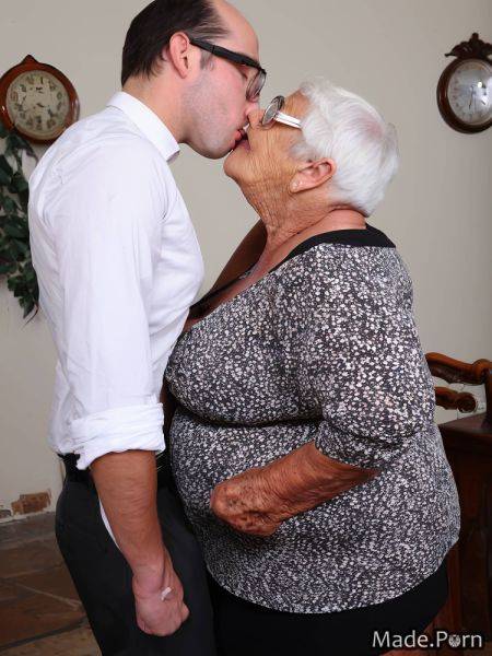 Fully clothed white hair nun ashamed bbw armpits glasses AI porn - made.porn on pornintellect.com
