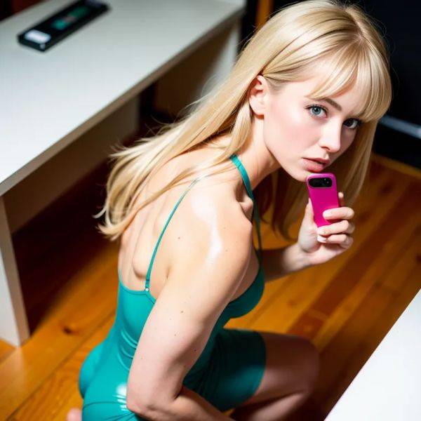 ,white people,woman,twenties,(RAW photo, best quality, masterpiece:1.1), (realistic, photo-realistic:1.2), ultra-detailed, ultra high res, physically-based rendering,long hair,straight hair,white hair,bangs,large - pornmake.ai on pornintellect.com