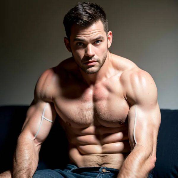 ,white people,manly man,thirties,(RAW photo, best quality, masterpiece:1.1), (realistic, photo-realistic:1.2), ultra-detailed, ultra high res, physically-based rendering,(adult:1.5) - pornmake.ai on pornintellect.com