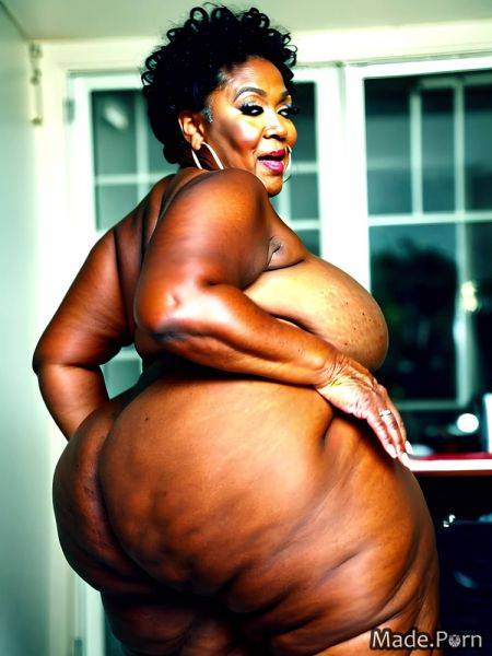 Bathroom african american big ass chubby 80 thick thighs looking at viewer AI porn - made.porn - Usa on pornintellect.com