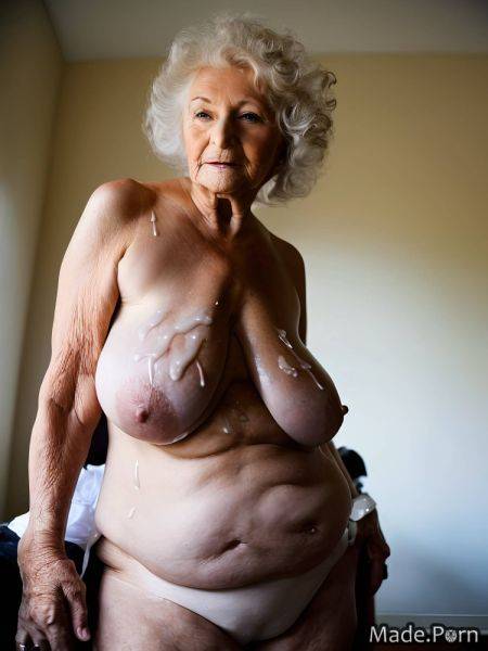 Woman light big hips made cum on tits standing bukkake AI porn - made.porn on pornintellect.com