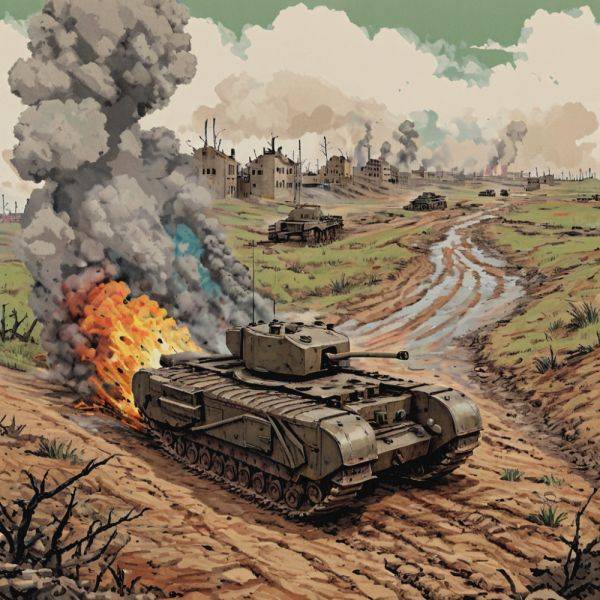 Churchill Tank (SDXL) - Churchill Tank (SDXL) Showcase - civitai.com on pornintellect.com