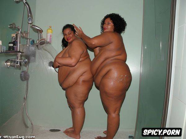 Full body no deformities catching my 60 ghetto ebony black ssbbw bbw anut in the shower - spicy.porn on pornintellect.com