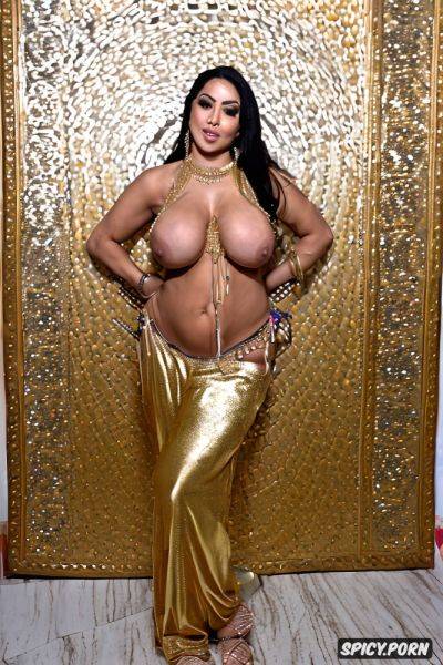 Colorful beads massive saggy breasts belly dance studio gold and silver and pearls jewelry - spicy.porn on pornintellect.com