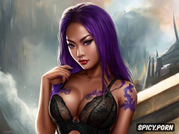 Angry face asian thai mongols beautiful woman big ideal tits tatoo all body piercings in both nipples 20 y o - spicy.porn - Thailand on pornintellect.com