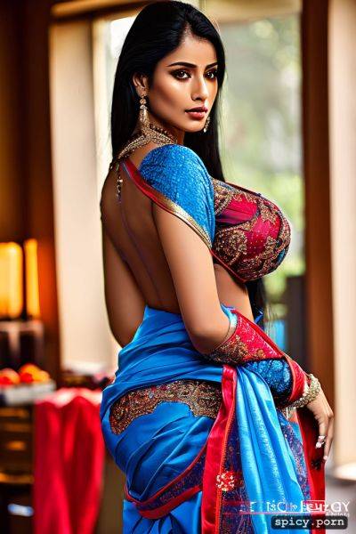 Busty athletic body full body side view huge ass saree exotic indian lady - spicy.porn - India on pornintellect.com