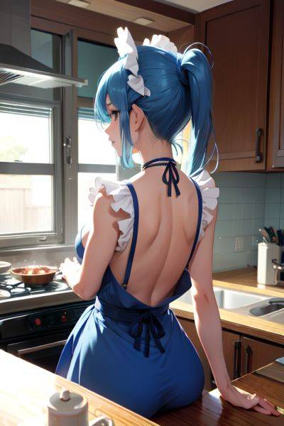 Anime Busty Small Tits 40s Age Serious Face Blue Hair Messy Hair Style Light Skin Warm Anime Prison Back View Cooking Maid 3669421632530818331 - AI Hentai - aihentai.co on pornintellect.com