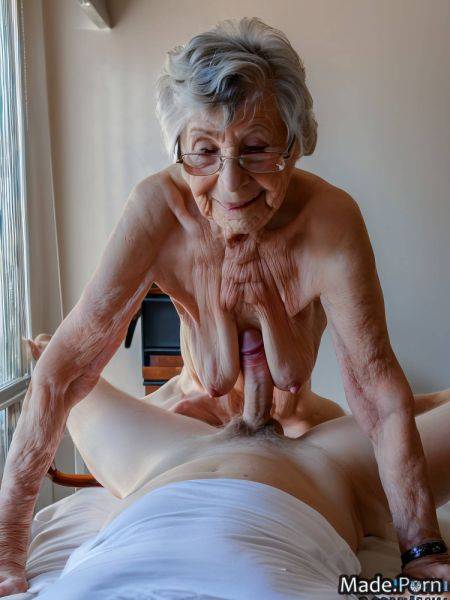 Shaved small tits looking at viewer bedroom hairy white hair 90 AI porn - made.porn on pornintellect.com