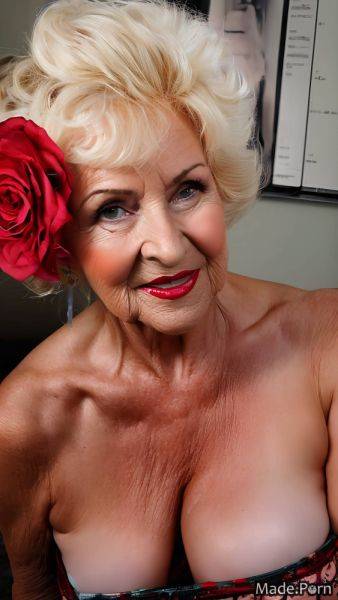 Laughing gigantic boobs realistic art big tits lipstick short hair slutty AI porn - made.porn on pornintellect.com