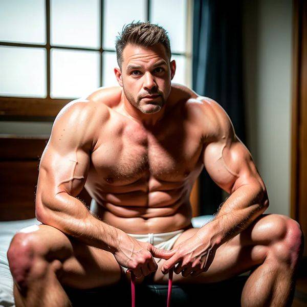 ,white people,manly man,twenties,(RAW photo, best quality, masterpiece:1.1), (realistic, photo-realistic:1.2), ultra-detailed, ultra high res, physically-based rendering,(adult:1.5) - pornmake.ai on pornintellect.com