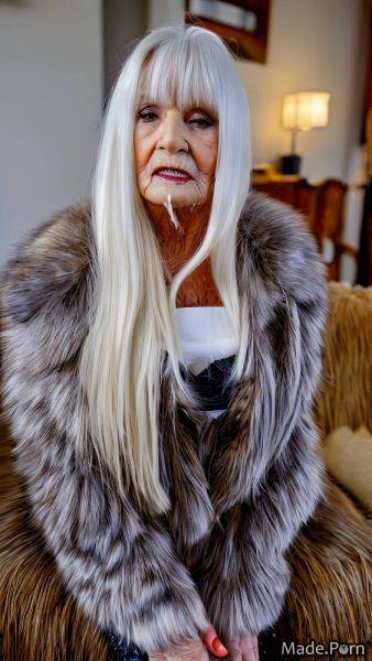 90 made looking at viewer slutty fur long hair white hair AI porn - made.porn on pornintellect.com