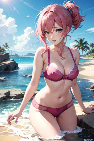 Anime Busty Small Tits 50s Age Orgasm Face Pink Hair Messy Hair Style Light Skin Crisp Anime Stage Front View Bathing Bra 3669935738057250619 - AI Hentai - aihentai.co on pornintellect.com