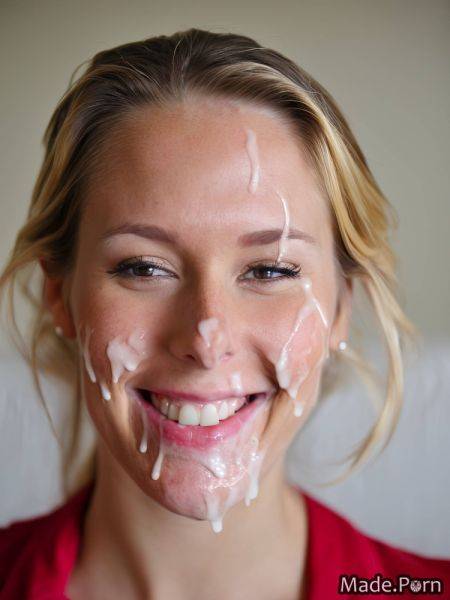 White smile 20 yellow straight eyebrow facial gray AI porn - made.porn on pornintellect.com