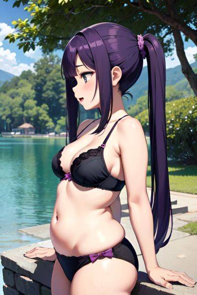 Anime Chubby Small Tits 18 Age Orgasm Face Purple Hair Pigtails Hair Style Dark Skin Illustration Lake Side View On Back Bra 3670434385832205682 - AI Hentai - aihentai.co on pornintellect.com