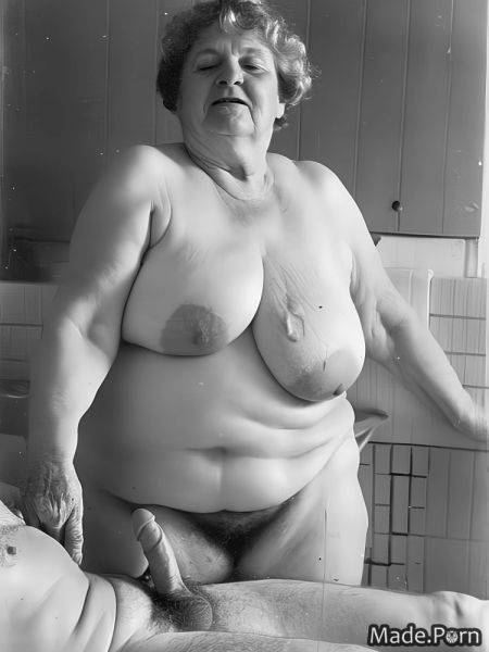 Ssbbw woman gigantic boobs hairy astonished handjob vintage AI porn - made.porn on pornintellect.com