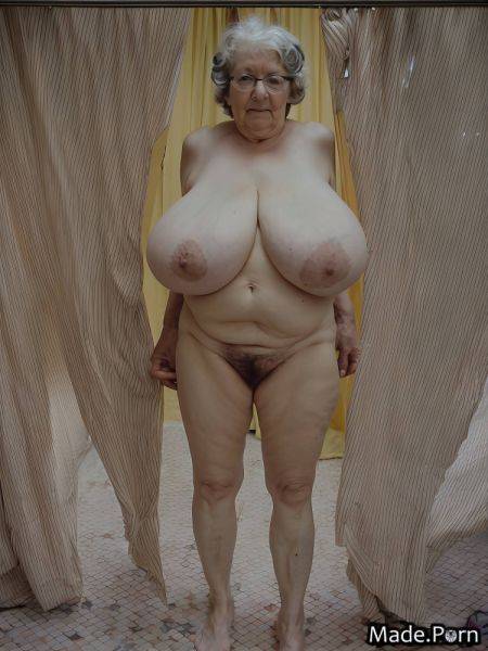 Saggy tits wife thick indifferent look 80 bathroom nude AI porn - made.porn on pornintellect.com