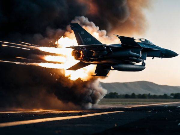 Fighter jet exploding-2 - civitai.com on pornintellect.com