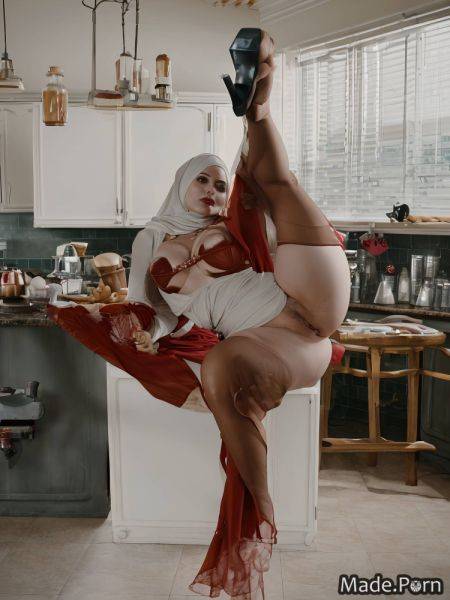 Flexible hijab slutty perfect body thick natural tits big ass AI porn - made.porn on pornintellect.com