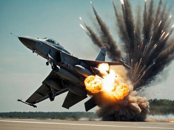 Fighter jet exploding-4 - civitai.com on pornintellect.com