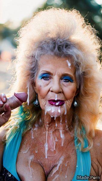 Slutty woman piercing 90 made blowjob multicolored hair AI porn - made.porn on pornintellect.com