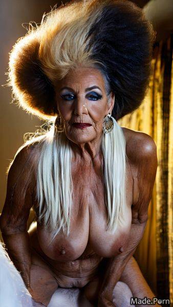 Cowgirl full shot caucasian multicolored hair made 90 looking at viewer AI porn - made.porn on pornintellect.com