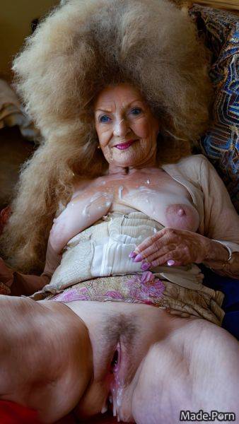 Cowgirl 90 multicolored hair indoors saggy tits ass fucking woman AI porn - made.porn on pornintellect.com
