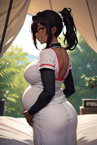 Anime Pregnant Huge Boobs 30s Age Laughing Face Ginger Ponytail Hair Style Dark Skin Charcoal Tent Back View Cumshot Nurse 3666503200556321660 - AI Hentai - aihentai.co on pornintellect.com