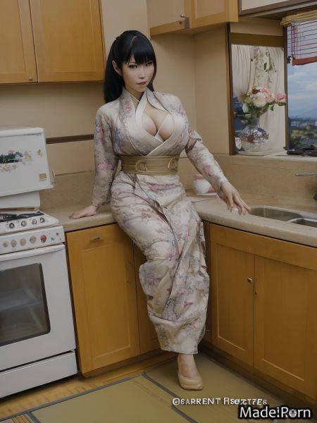 Flexible bimbo slutty gigantic boobs chubby shiny skin geisha AI porn - made.porn on pornintellect.com
