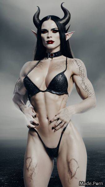 Demon wings standing night club belt shaved 20 yellow AI porn - made.porn on pornintellect.com