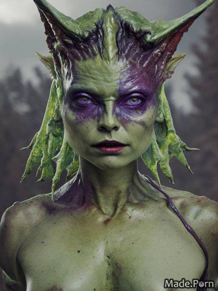 Alien planet woman purple vivid maroon close up goblin AI porn - made.porn on pornintellect.com