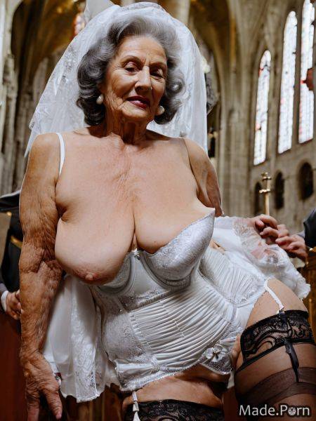 90 wife standing church woman bbw made AI porn - made.porn on pornintellect.com