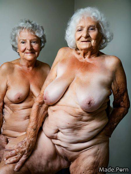 Saggy tits gigantic boobs wife portrait woman spreading legs standing AI porn - made.porn on pornintellect.com