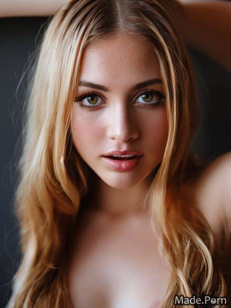 Blonde saggy tits open mouth realistic art huge boobs big tits nipples AI porn - made.porn on pornintellect.com