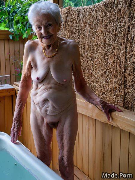 Spreading legs smile thong topless caucasian photo hot tub AI porn - made.porn on pornintellect.com