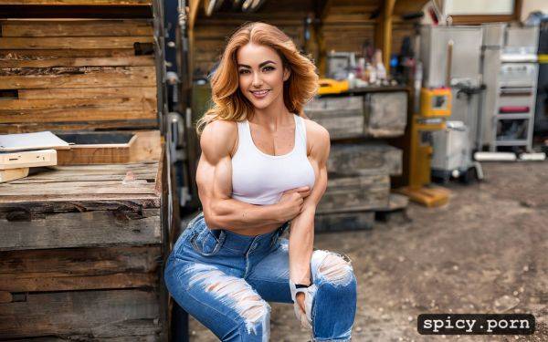 Toolbelt big perky breasts detailed face nipples showing - spicy.porn - Ireland on pornintellect.com