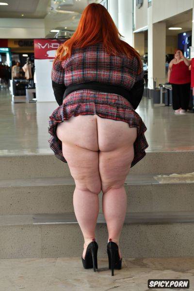 Ssbbw laughing plaid mini skirt pissing on floor trashy - spicy.porn on pornintellect.com