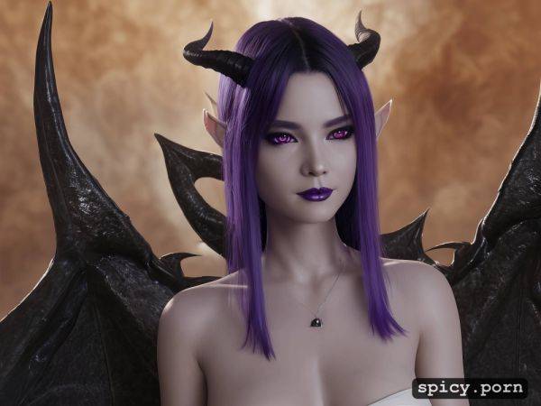 Mini skirt black demonic tail perfect cute tiny female succubus - spicy.porn on pornintellect.com
